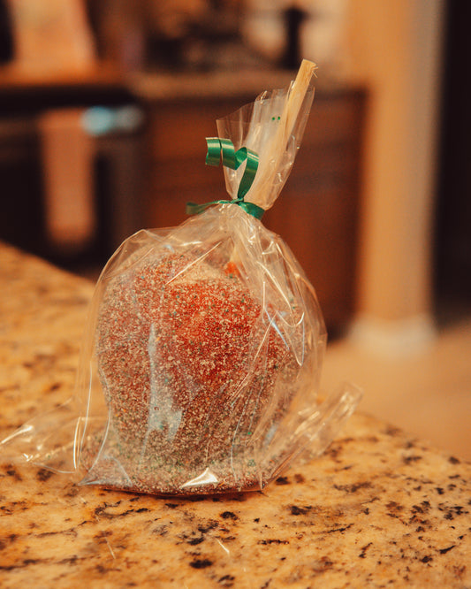 Dill Pickle Candy Apple